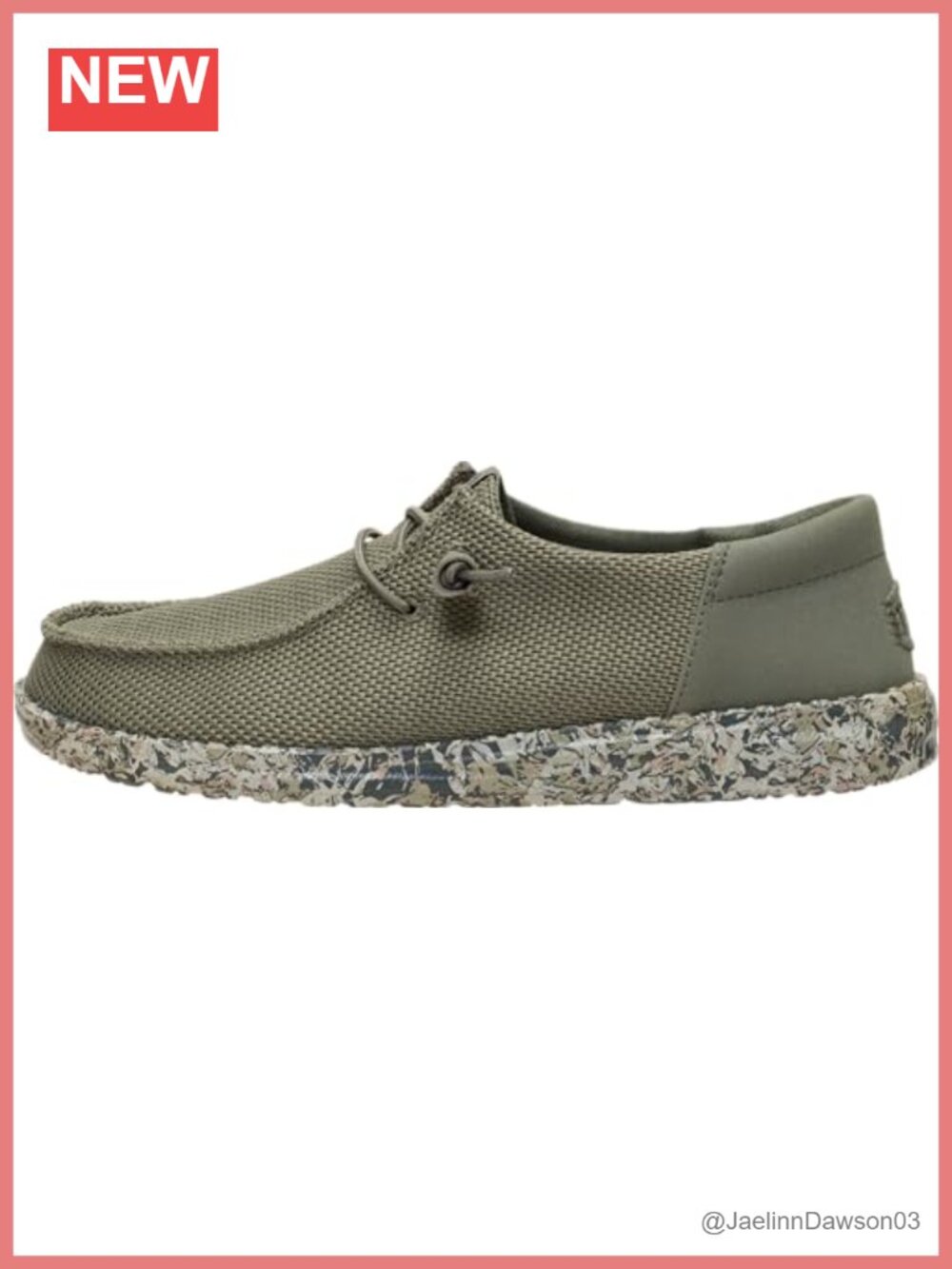 Lightweight Stretch Mesh Slip On Loafer with Elastic Laces, Removable Foam